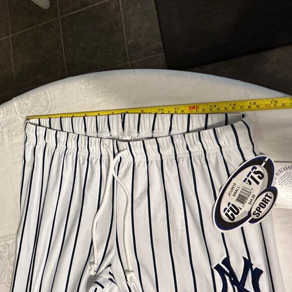 Concepts White New York Yankees Vigor Pinstripe Sleep Pant - Picture 9 of 12